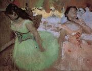 Edgar Degas Dancer entering with veil USA oil painting artist